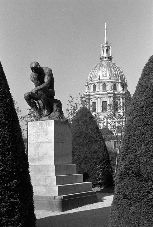 Rodin's Thinker, Paris